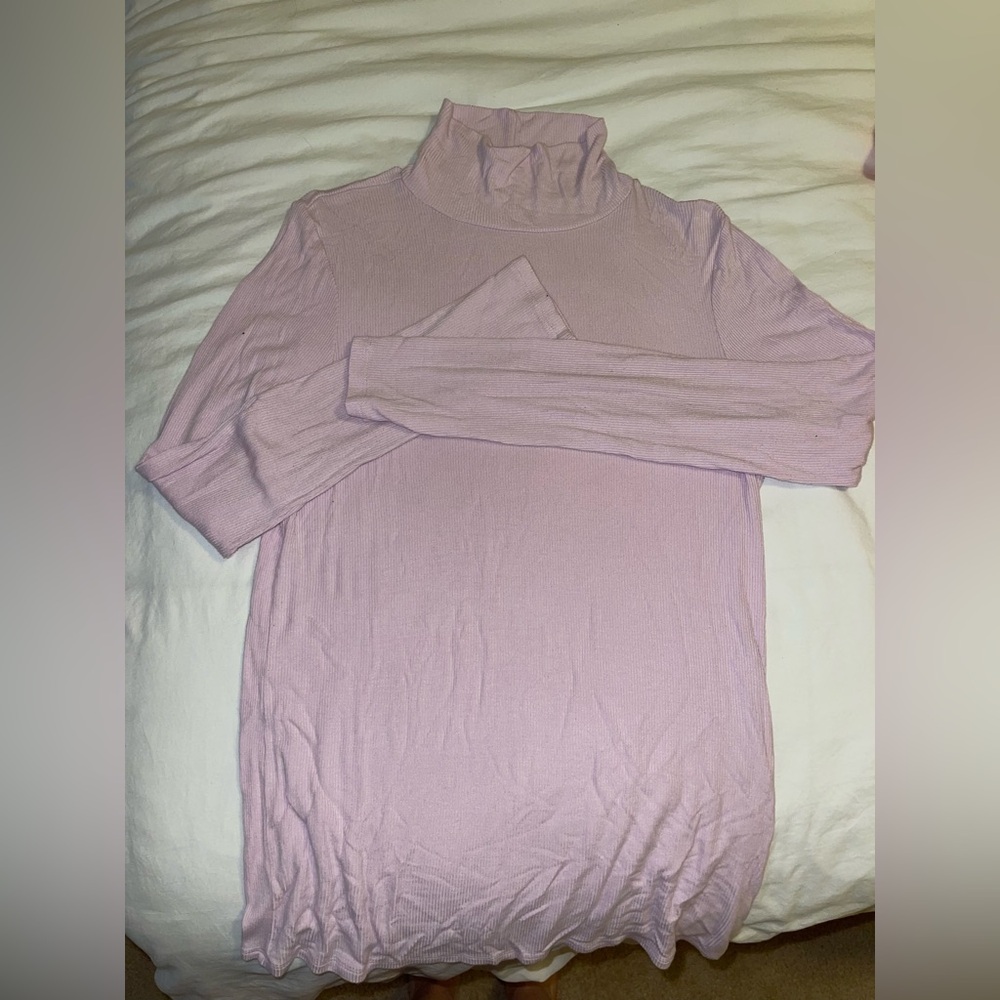 American Eagle Outfitters Soft & Sexy Ribbed Top in Lavender
